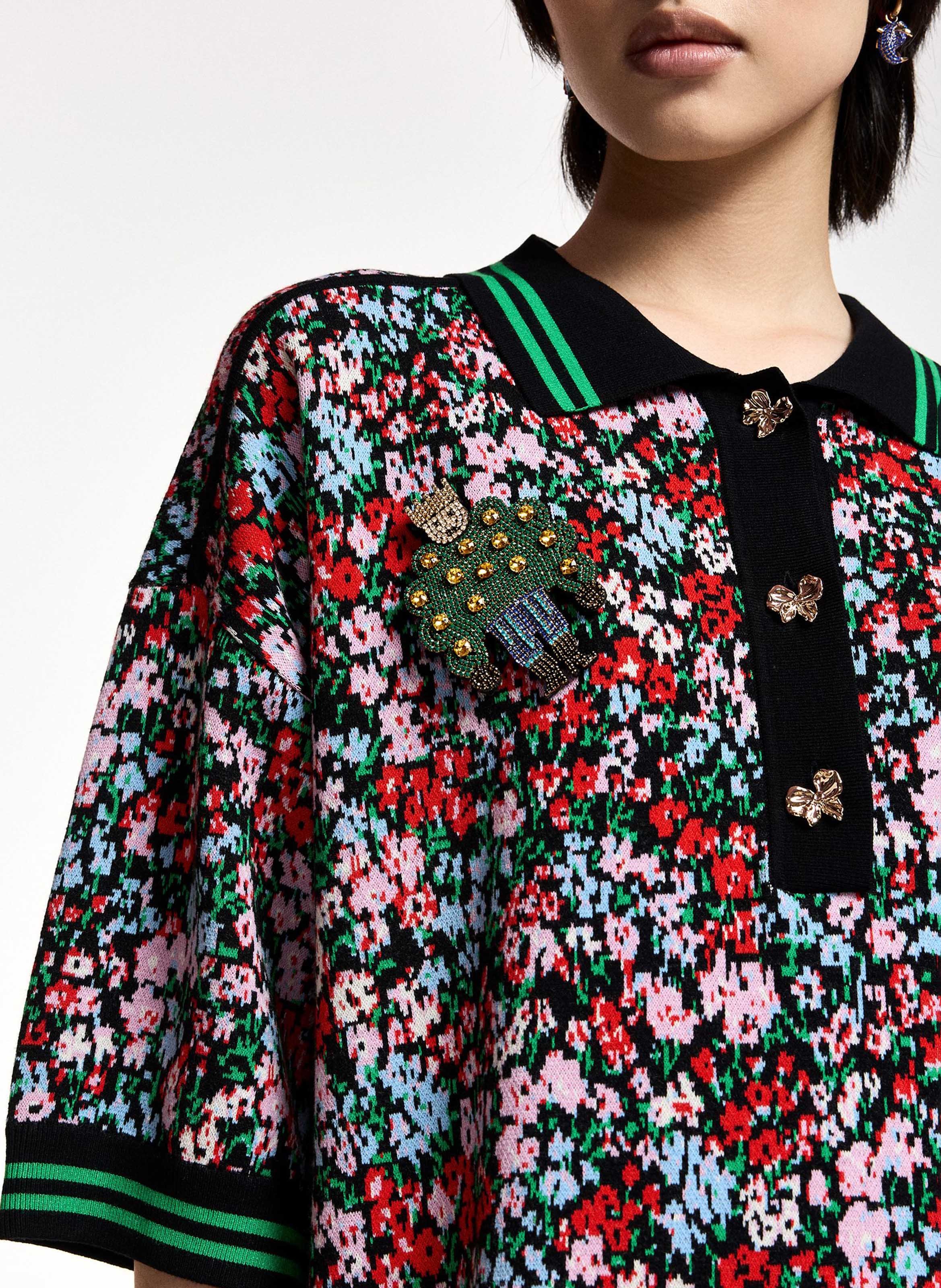 Broche fantaisie ESSENTIEL ANTWERP Vert