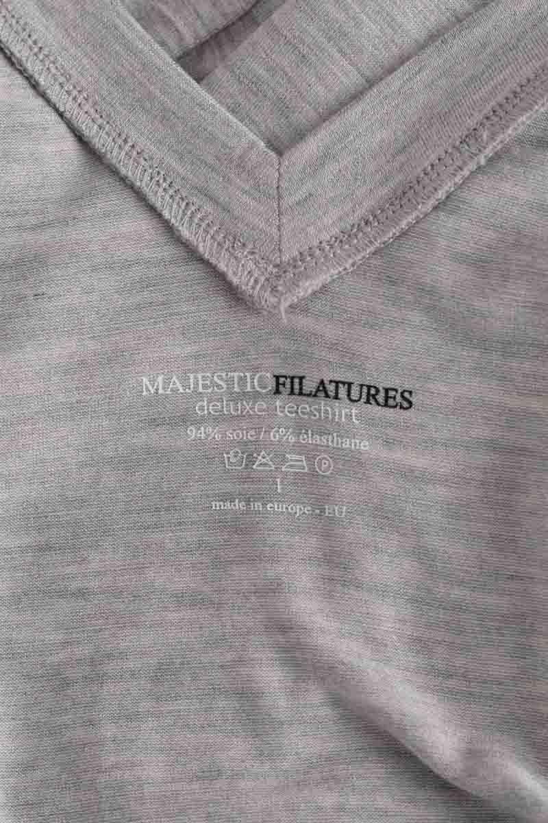 T-shirt MAJESTIC FILATURES - SECONDE MAIN Grey