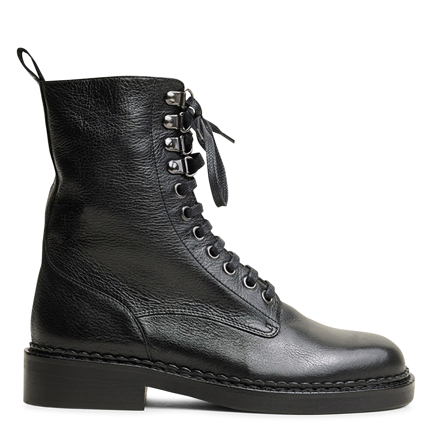 Lace-up leather ankle boots JONAK