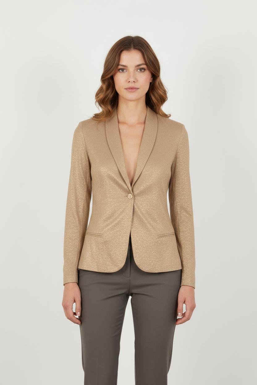 Jacket MAJESTIC FILATURES - SECONDE MAIN Yellow