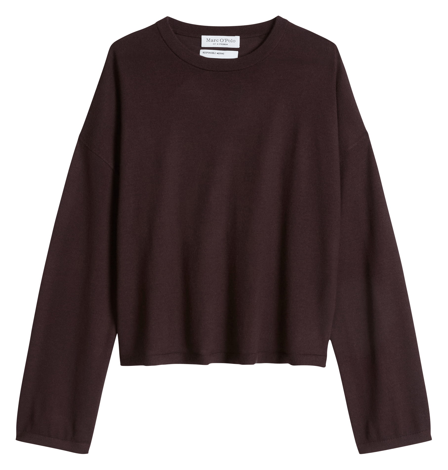Pull ample en laine mélangée MARC O'POLO Rouge