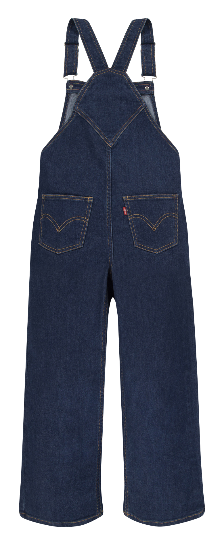 Salopette | Raw denimblend LEVI'S KIDS Blauw