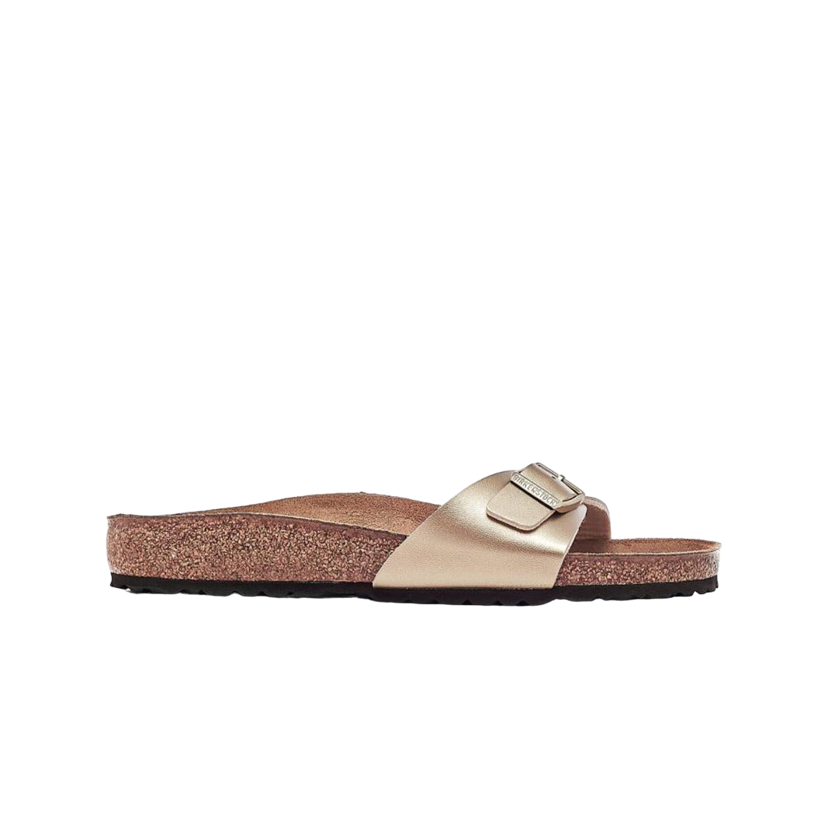 Faux leather sandals BIRKENSTOCK Golden