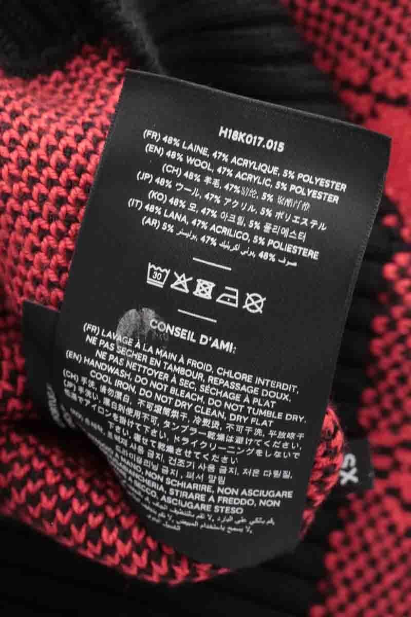 Wool Pullover AMI PARIS - Seconde Main Red