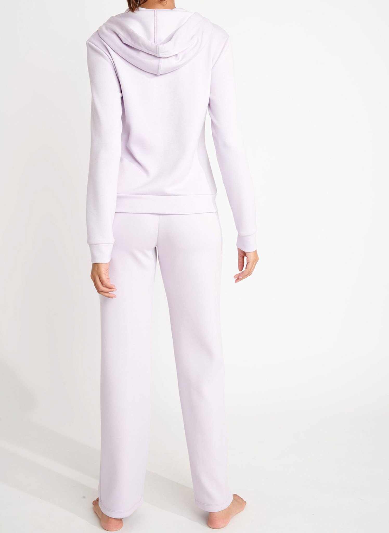 Sweat zippé à capuche BANANA MOON Violet