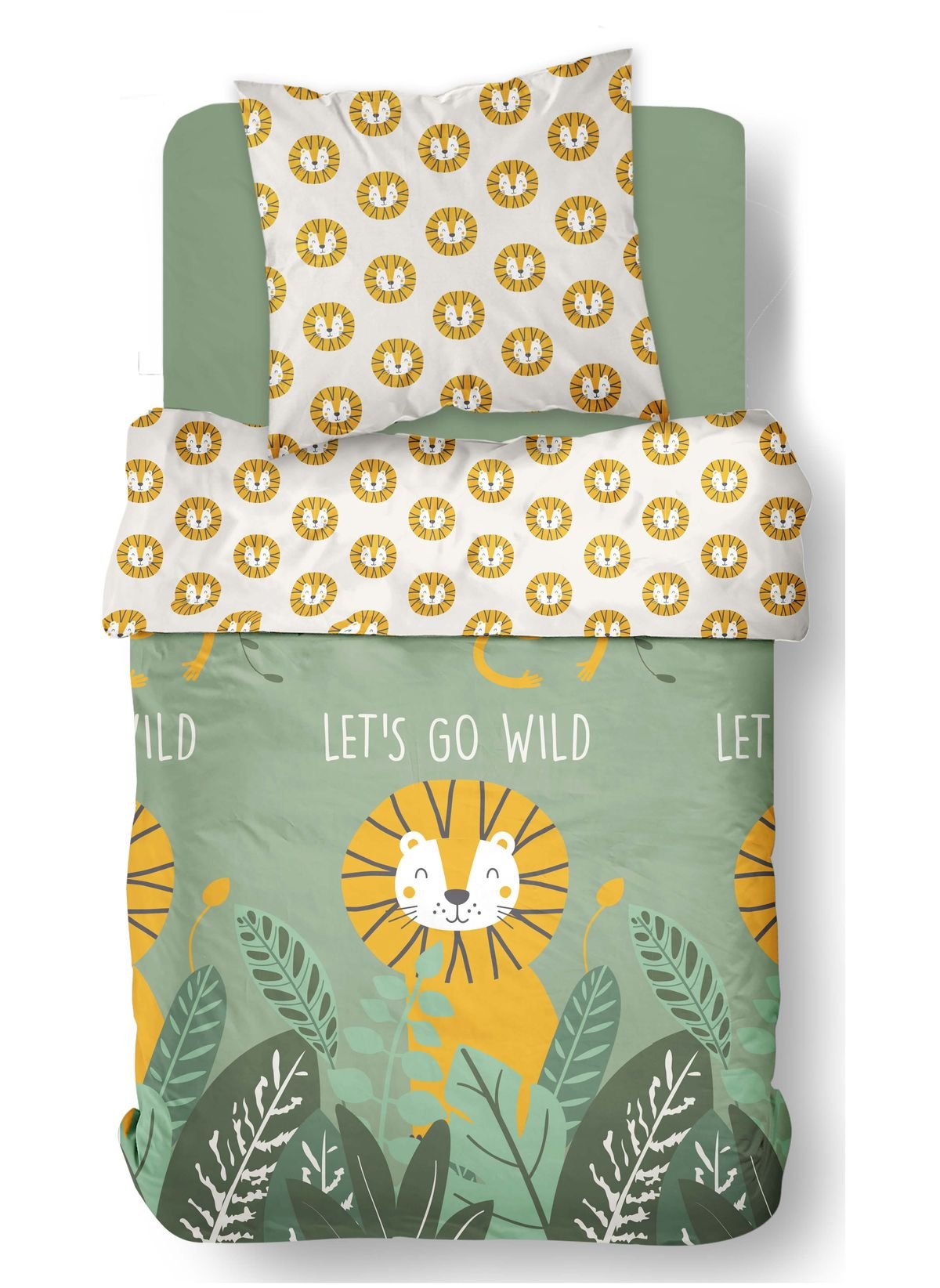 Cotton bedding set TODAY LINGE DE MAISON Grey