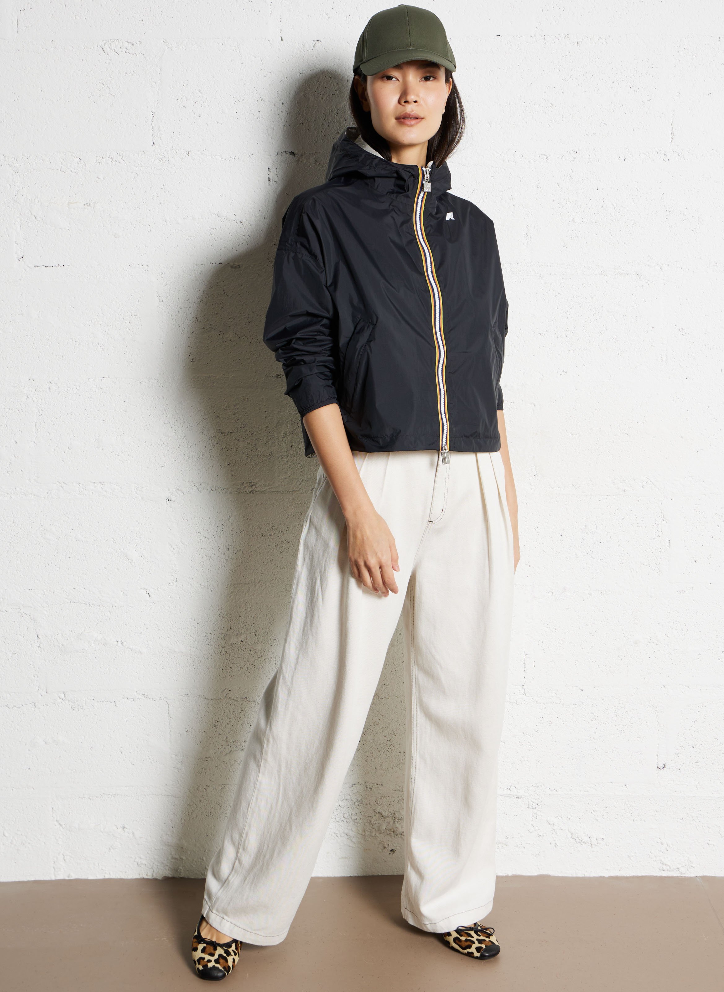 High-waisted pleated jeans THE NEW SOCIETY White