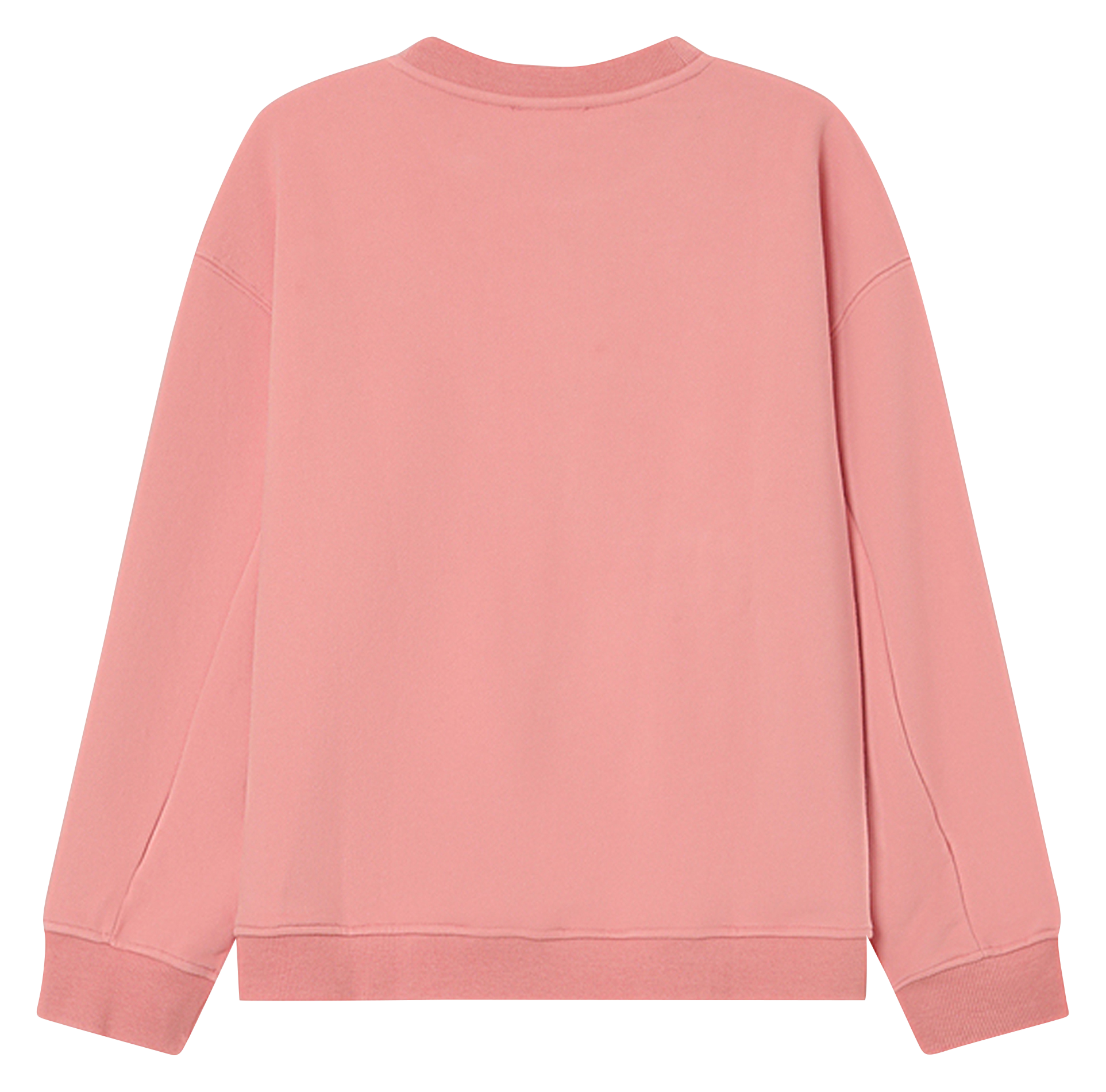 Cotton-mix round-neck sweatshirt GRACE ET MILA Pink