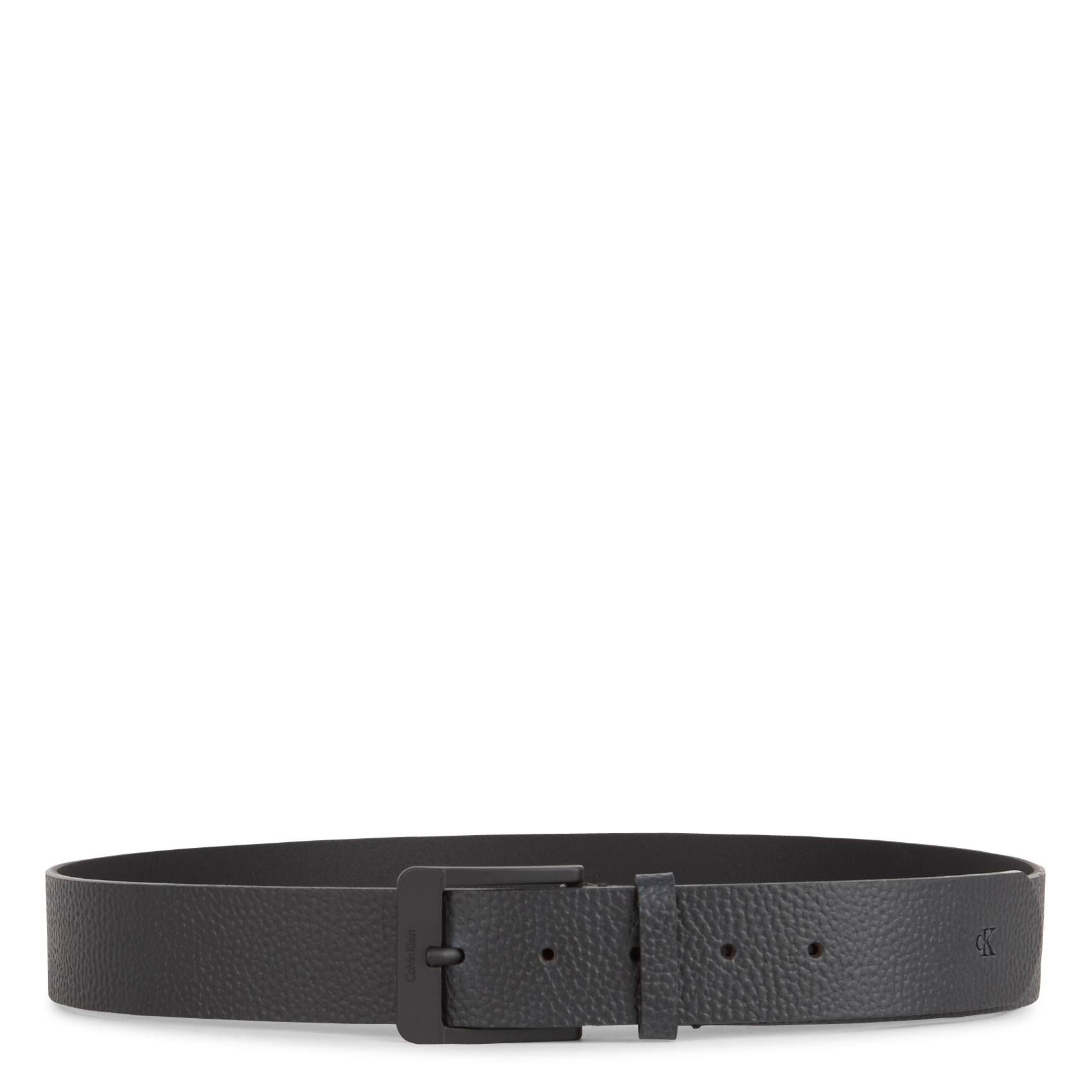 Ceinture en cuir grainé CALVIN KLEIN Noir