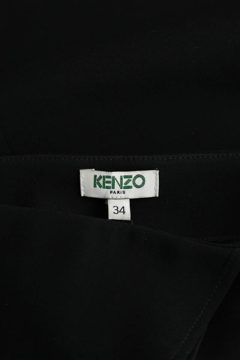 Black mini skirt KENZO - SECONDE MAIN Black