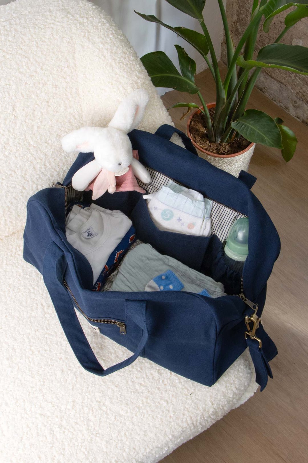 Basile diaper bag HINDBAG Blue