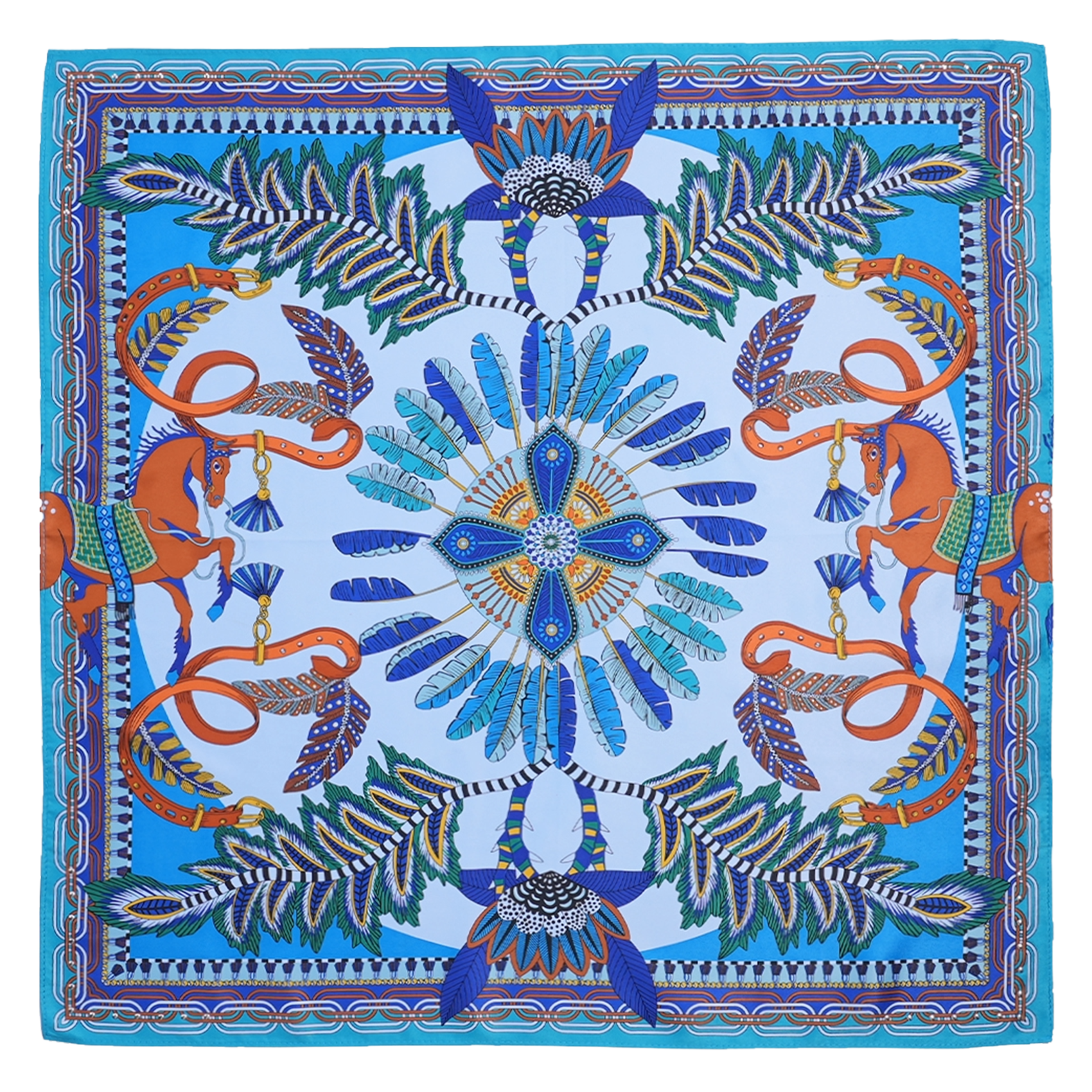 - 86 x 182 cm. WILD Blue