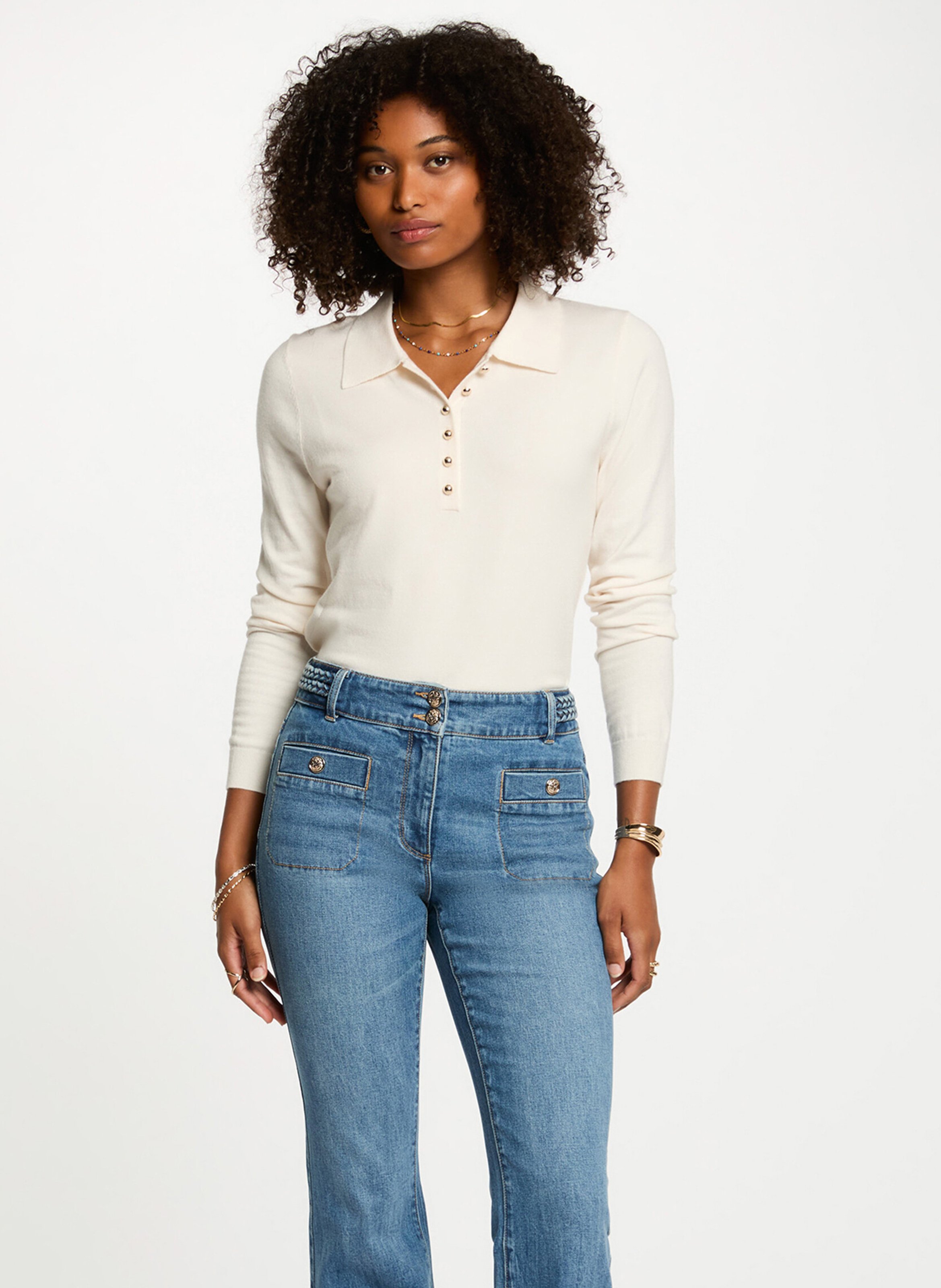 Sjaal van fantasietricot - Aly MORGAN