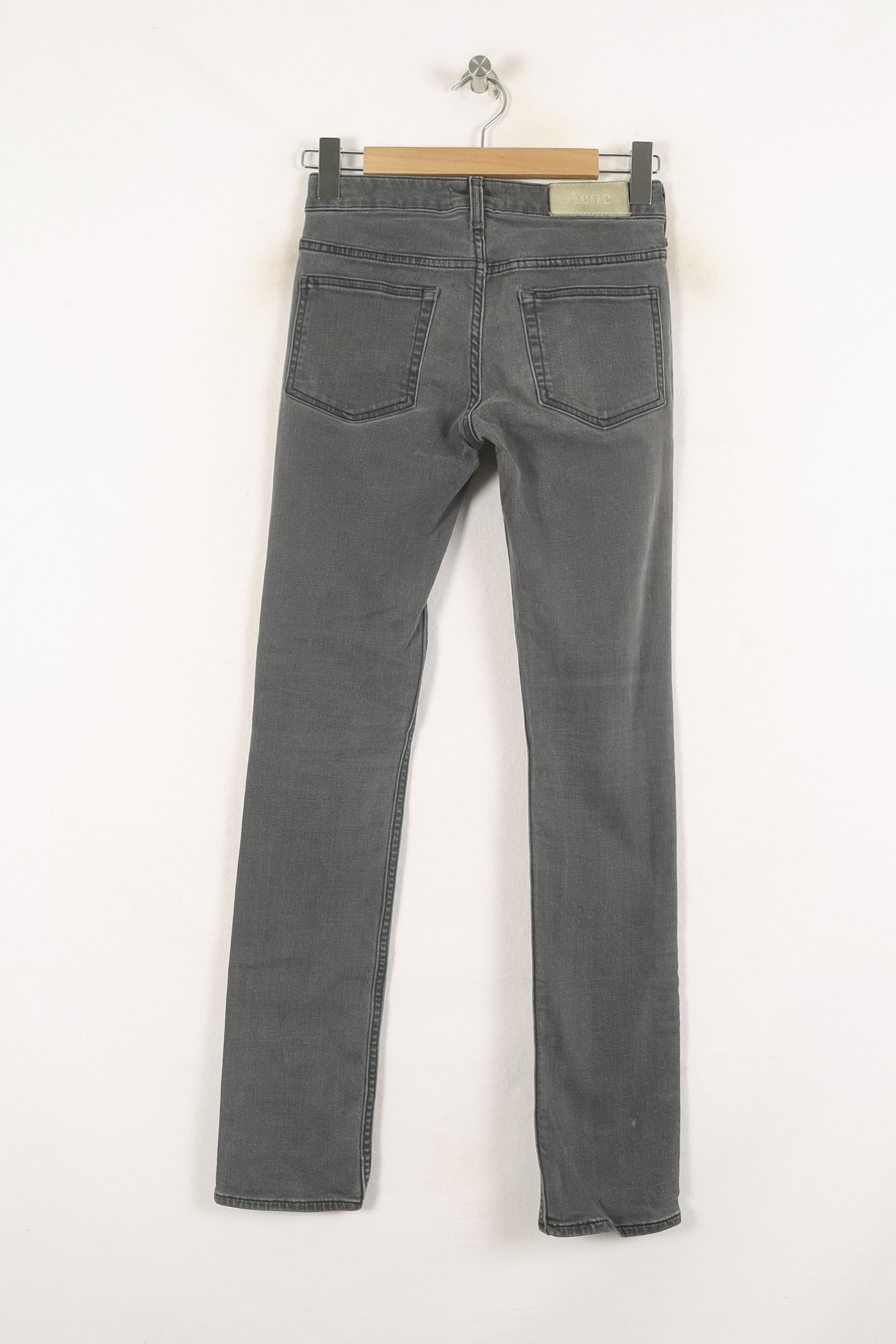 Jean ACNE STUDIOS - Seconde Main Gris