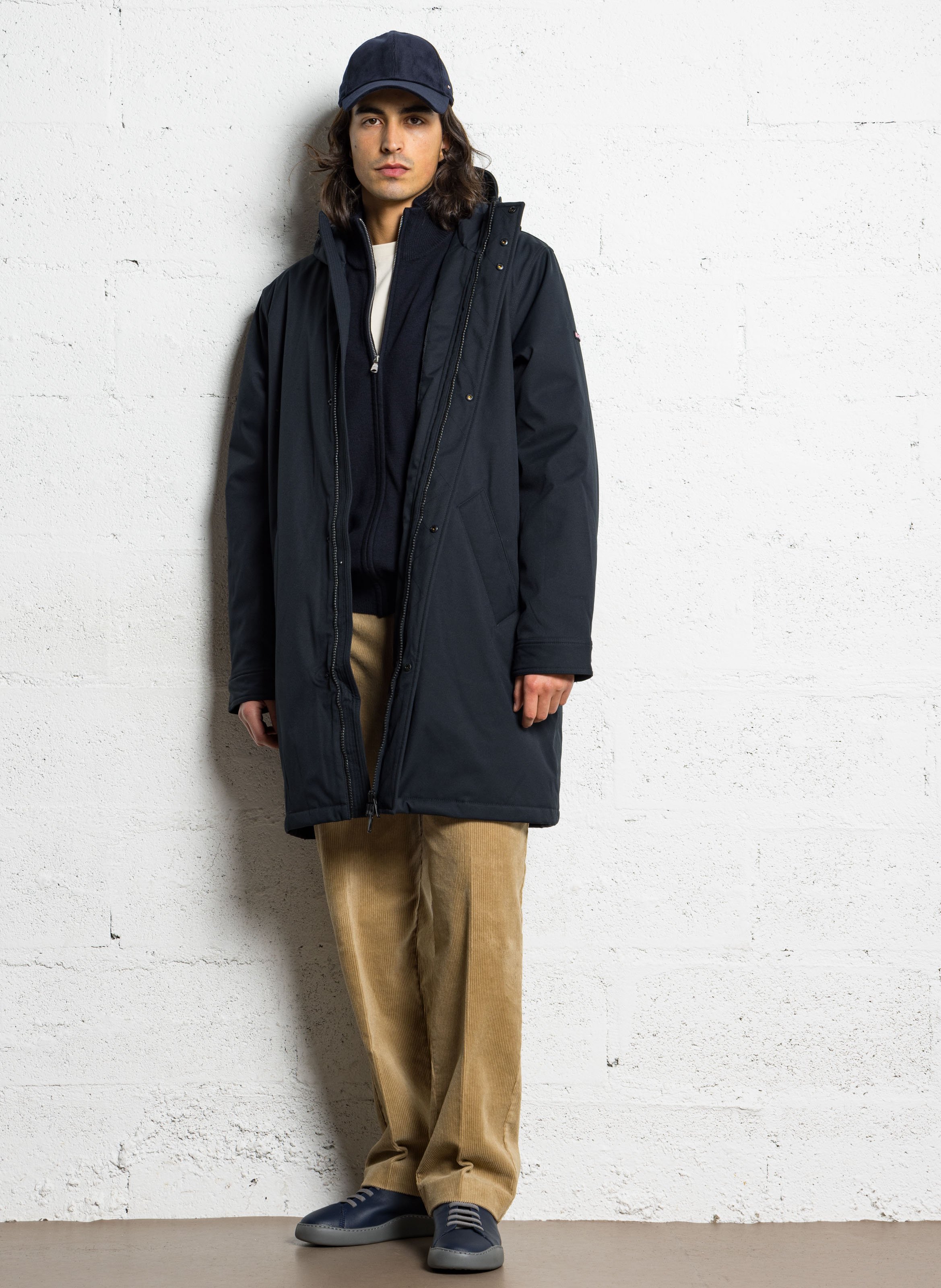 Parka à capuche EDEN PARK Noir