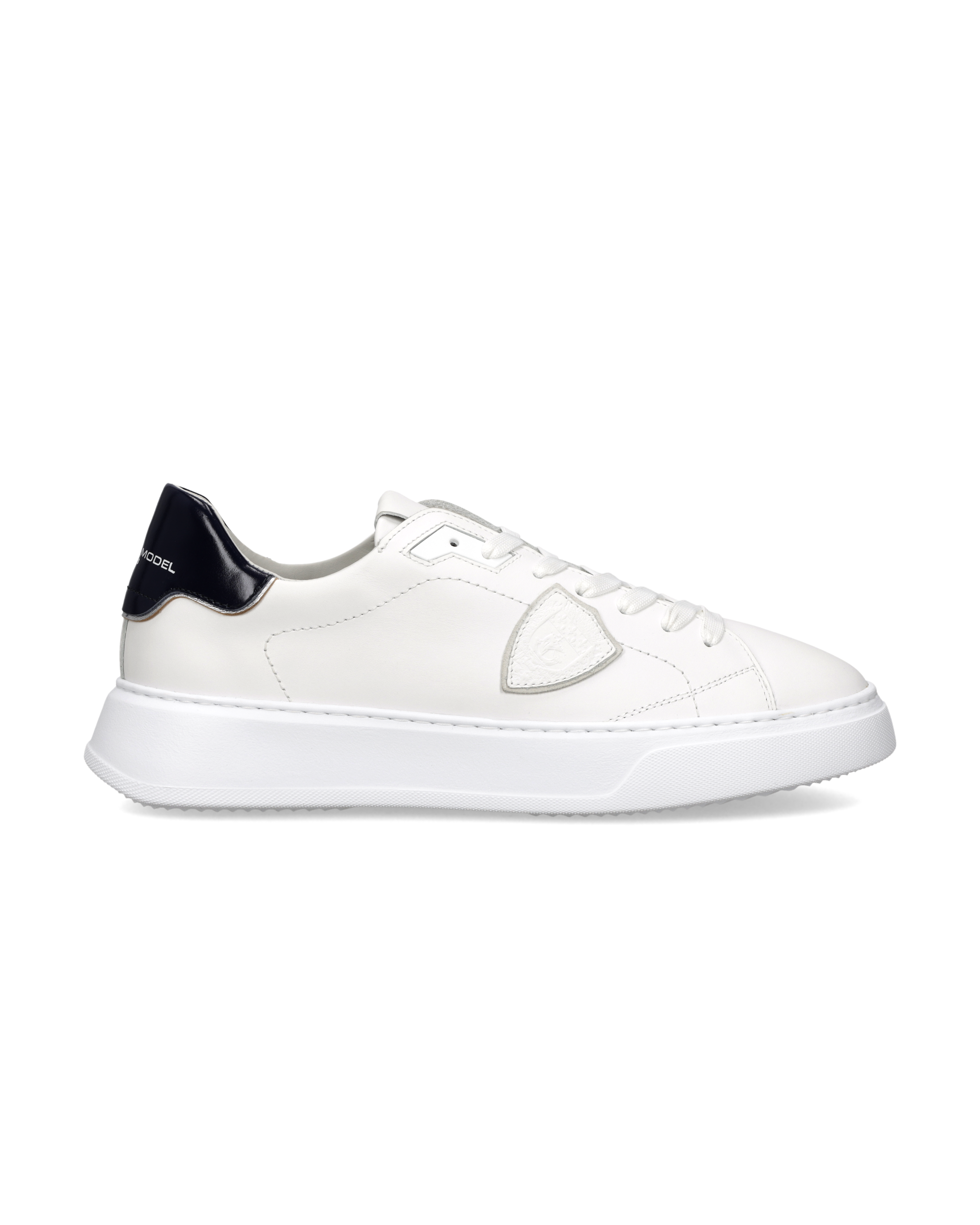 Sneakers temple tennis  Blanc bleu