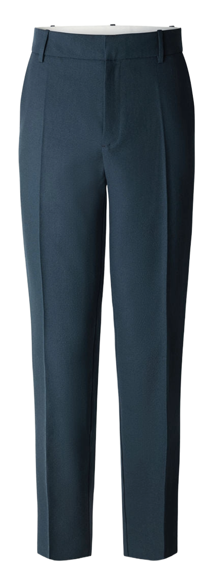 Pantalon tailleur en laine uni SOEUR Bleu