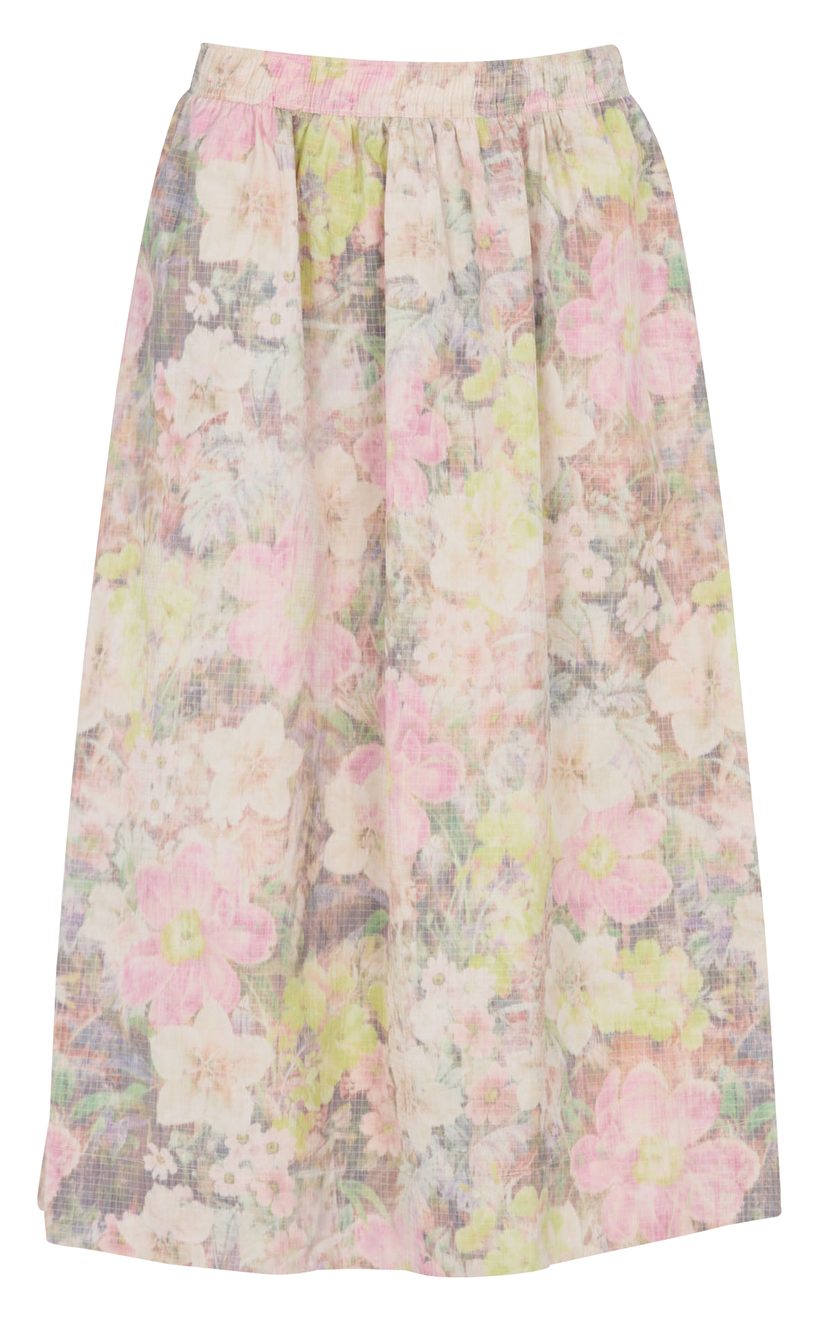 Halflange jurk met print DES PETITS HAUTS Veelkleurig