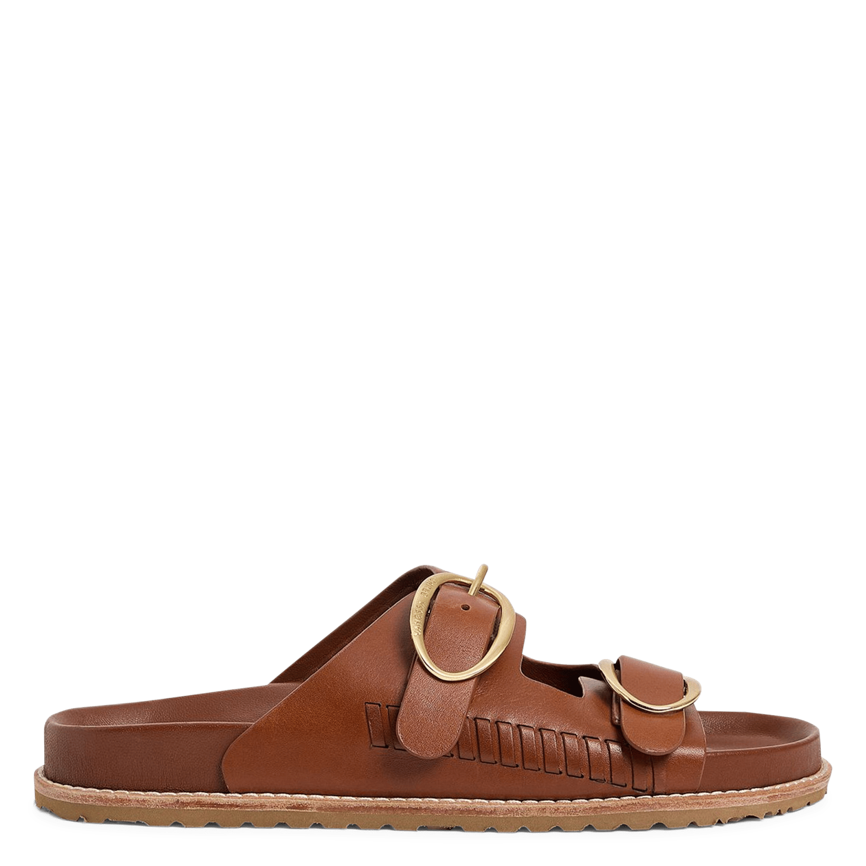 Flat leather sandals VANESSA BRUNO