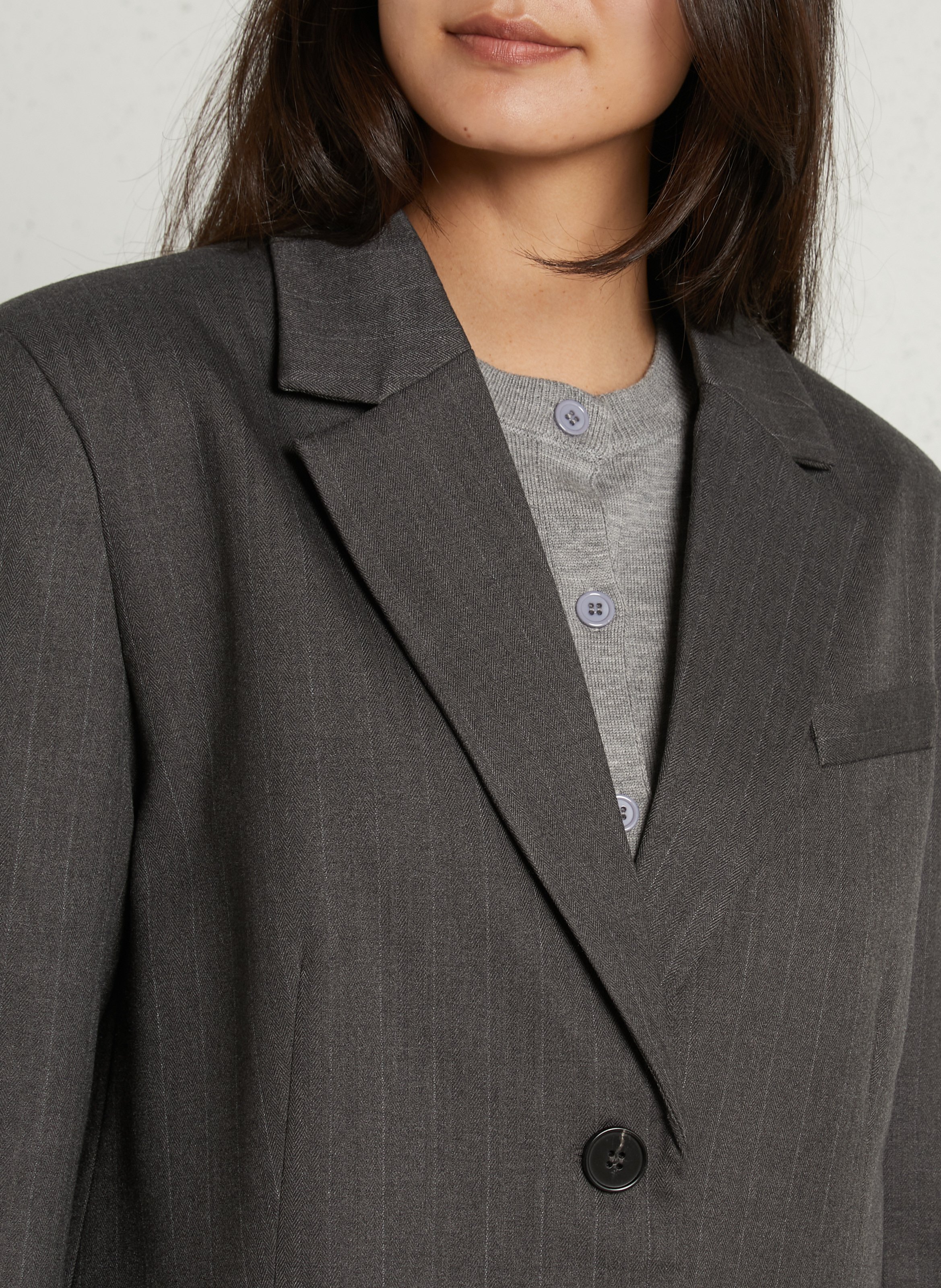Veste col tailleur | Noir SUNCOO Femme