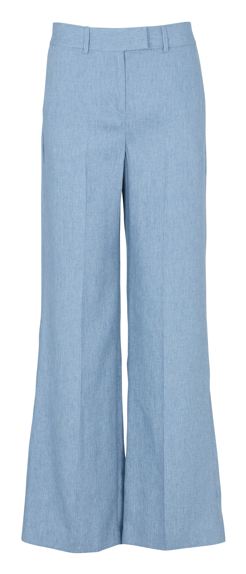 Pantalon droit en lin mélangé MAISON 123 Bleu