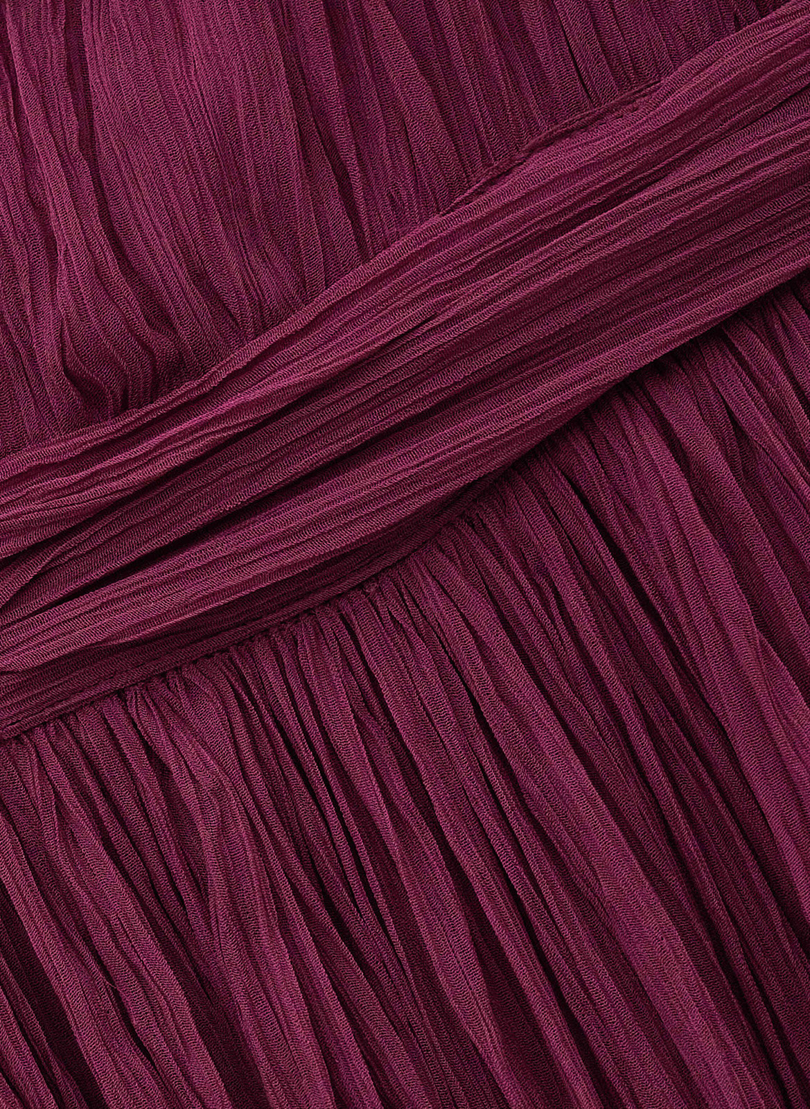 Sleeveless solid color pleated maxi dress BA&SH Pink