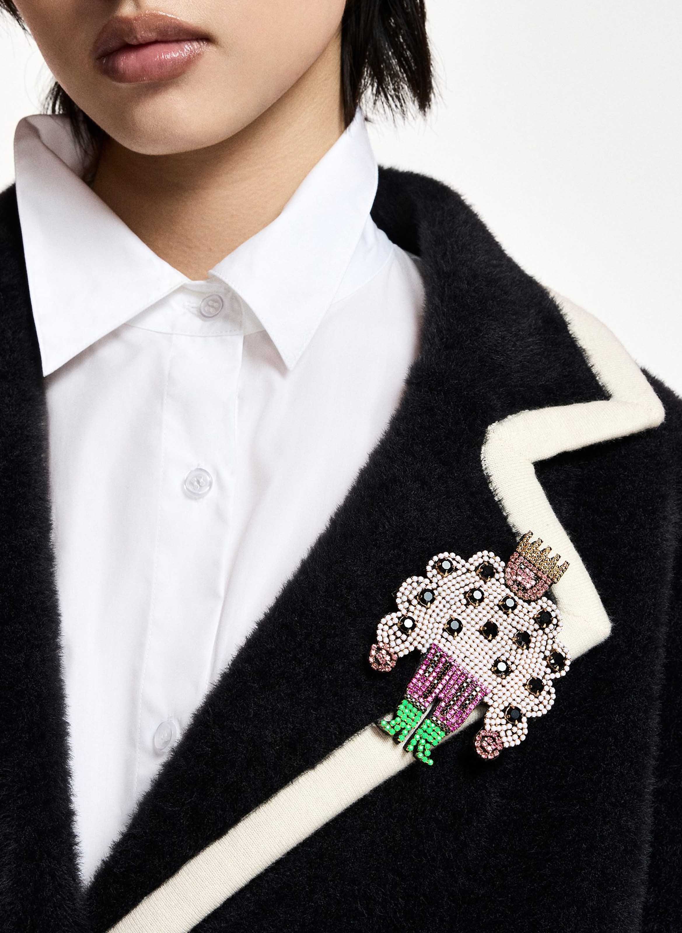 Broche fantaisie | Blanc ESSENTIEL ANTWERP Femme