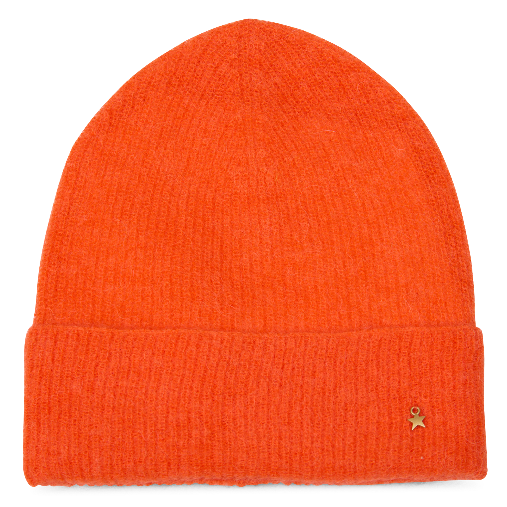 Mütze aus Wolle und Mohair DES PETITS HAUTS Orange