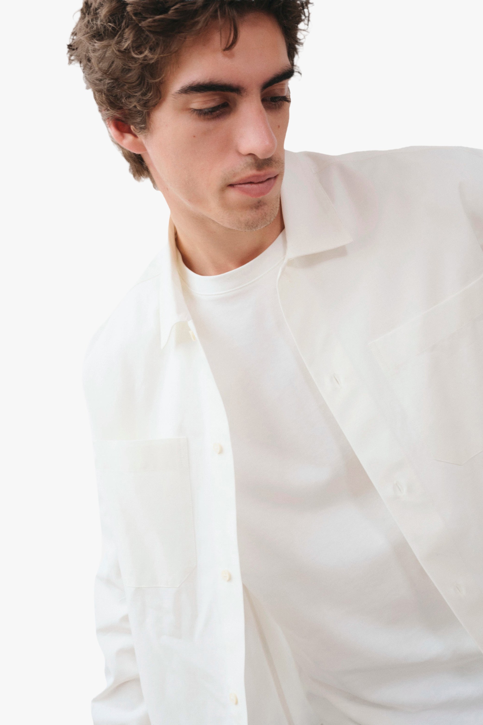 Casual Bora Shirt Noyoco White