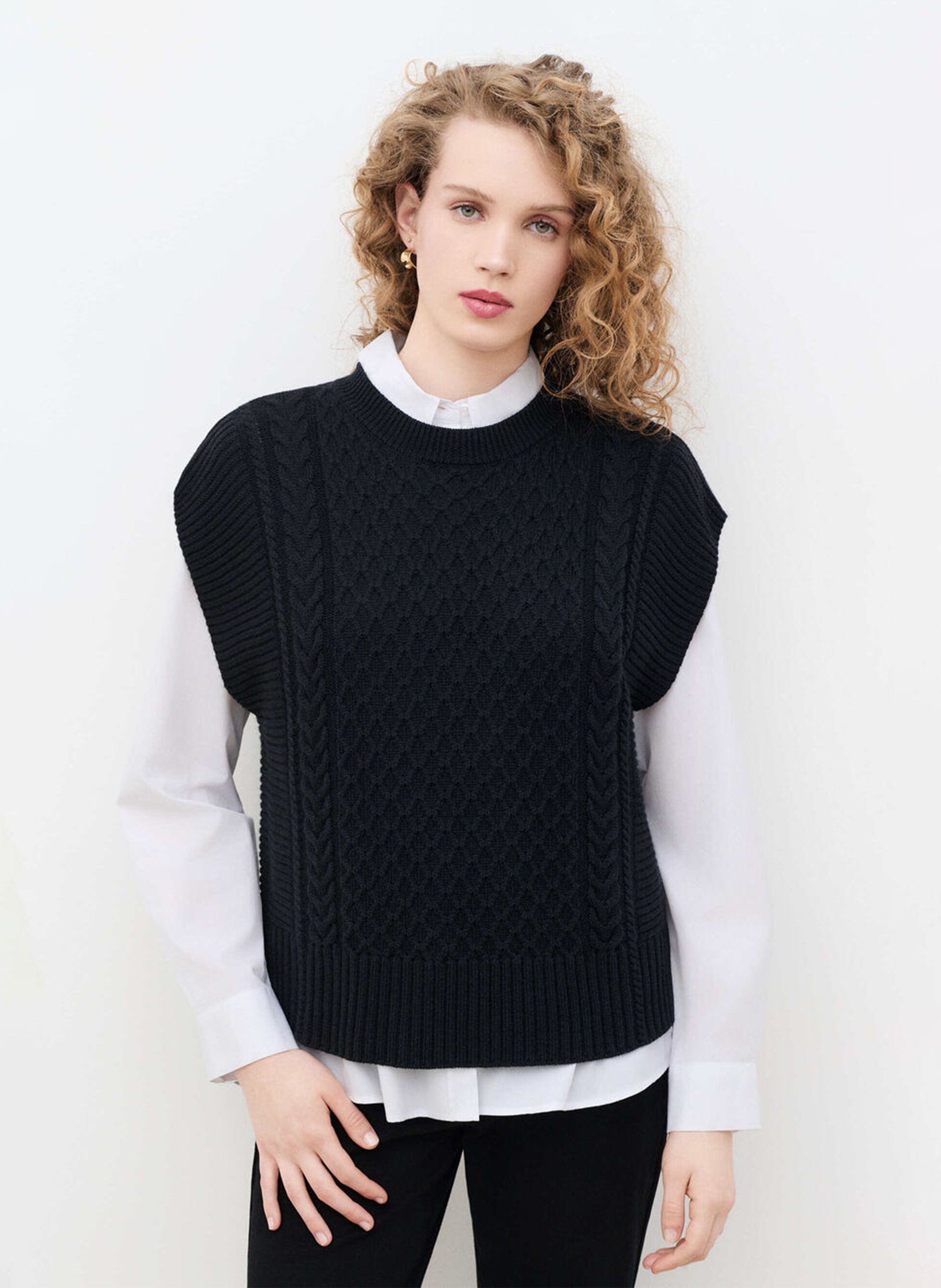 Pull col rond CAROLL