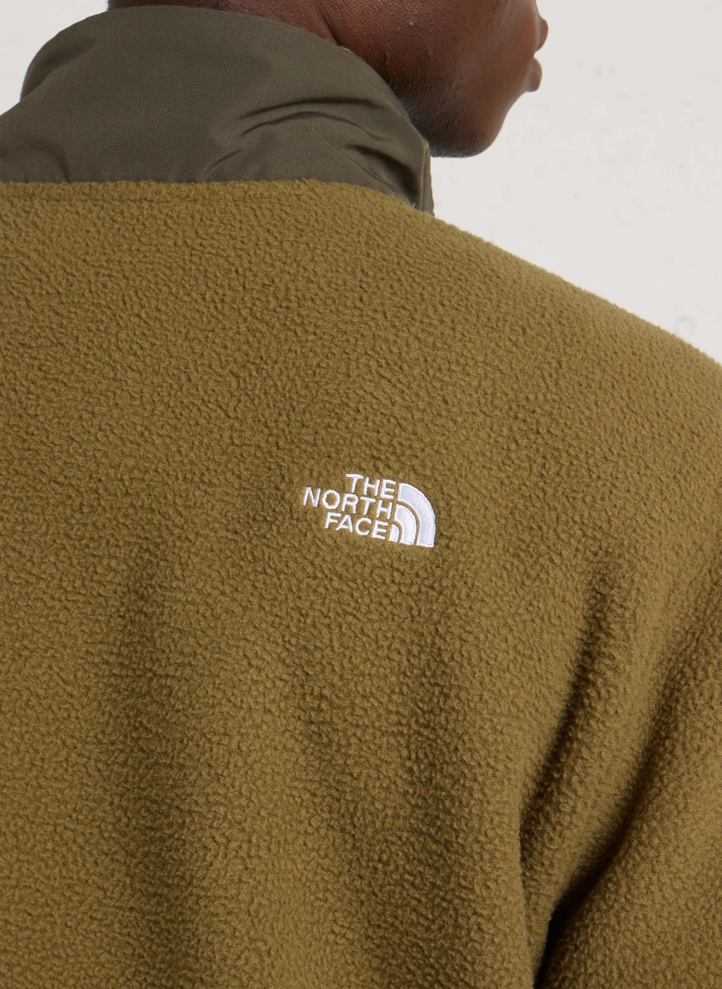 Oversized high-neck fleece THE NORTH FACE Khaki