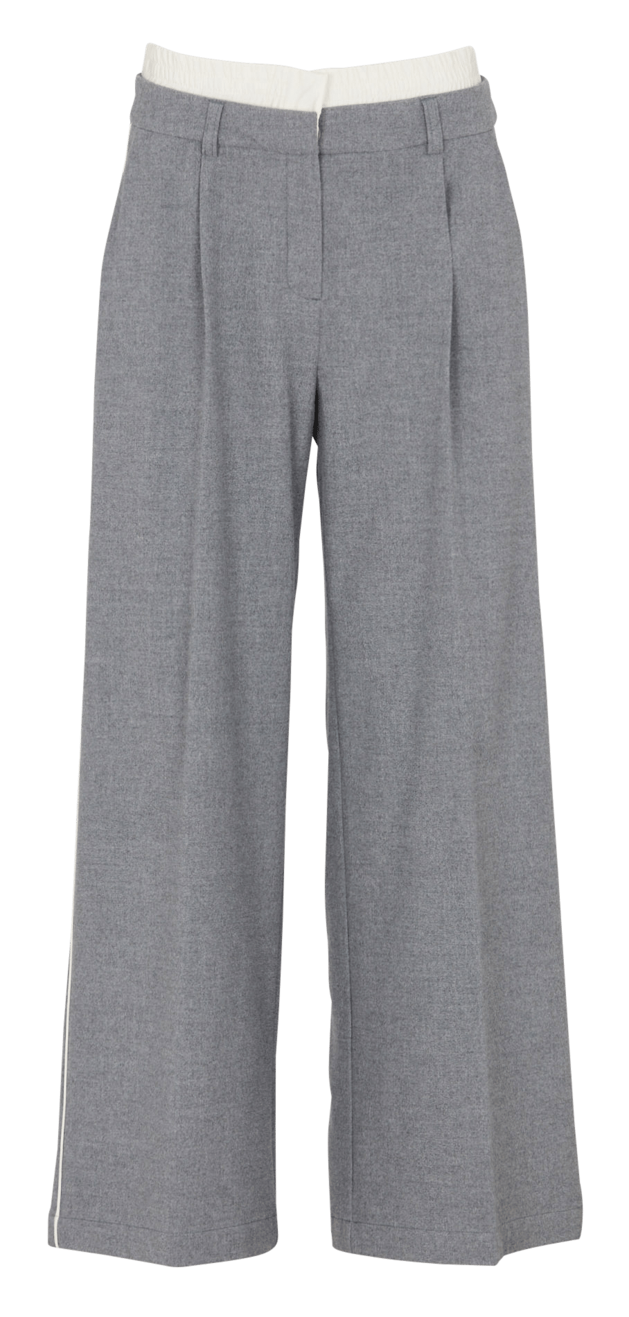 Wide-leg high-rise pants COTELAC ACOTE Grey