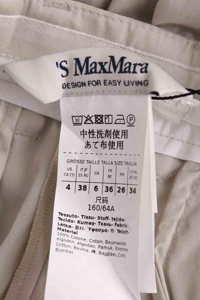 Pants MAX MARA - Seconde Main Beige