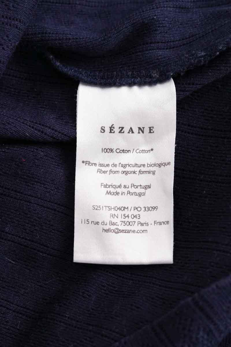 Top sans manche SEZANE - Seconde main Bleu
