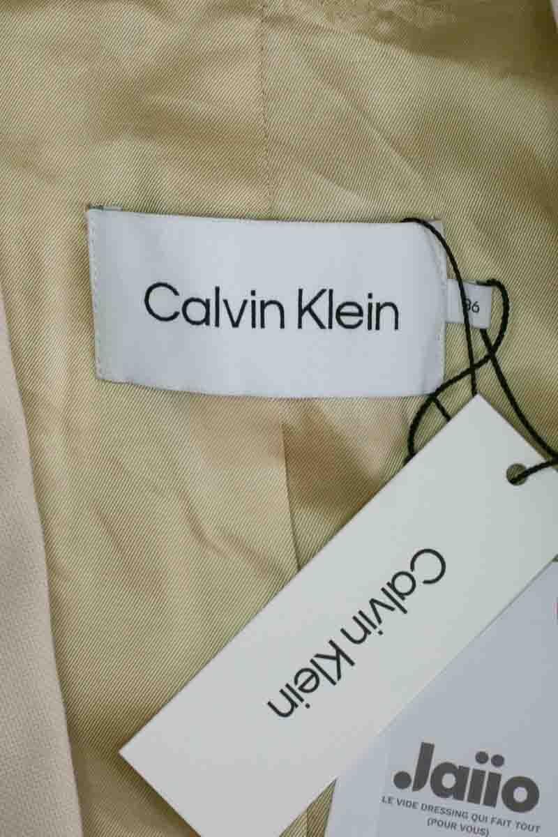 Blazer CALVIN KLEIN - Seconde Main Beige