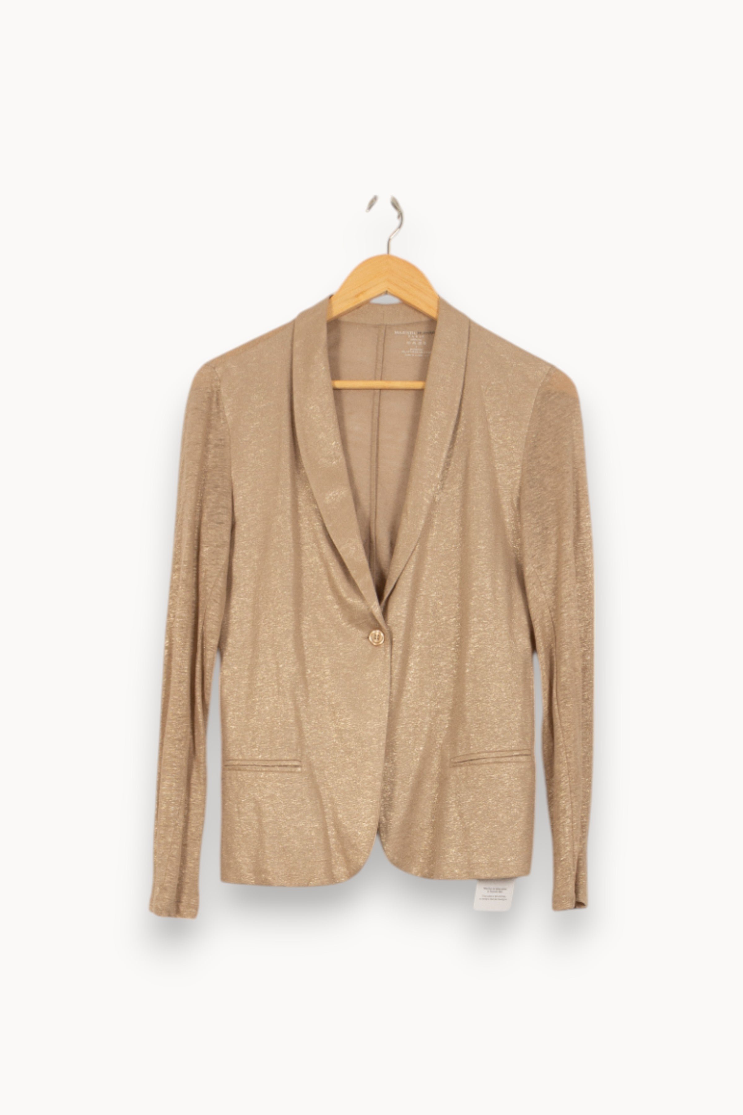 Jacket MAJESTIC FILATURES - SECONDE MAIN Yellow
