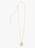 Zodiac sign medallion necklace MAJE