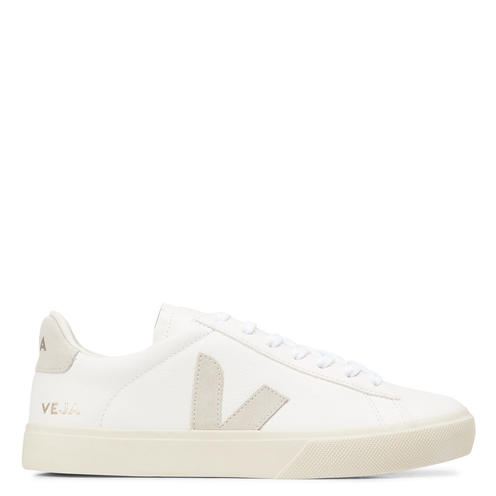 Low-top leather trainers VEJA