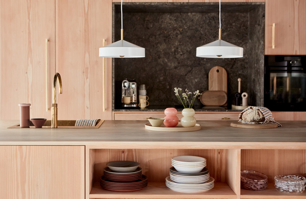 Terracotta plate OYOY LIVING DESIGN Brown