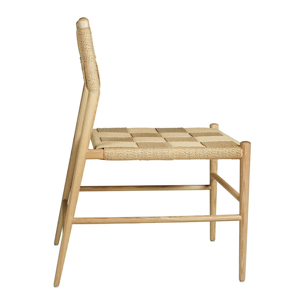 Wooden chair BLANC D'IVOIRE Beige