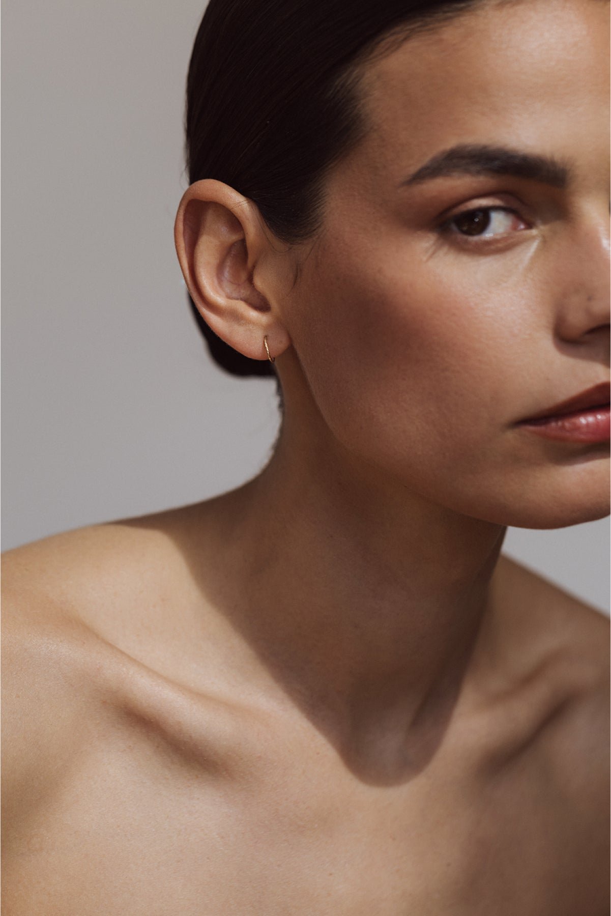 Sparkle mini hoop earrings YAY Golden