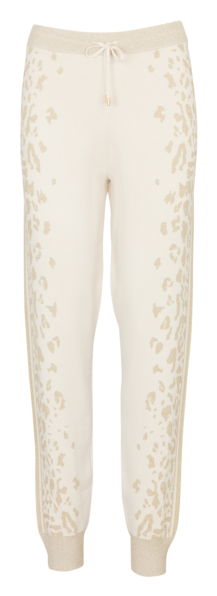 Jogginghose mit Jacquardmuster LIU JO Beige