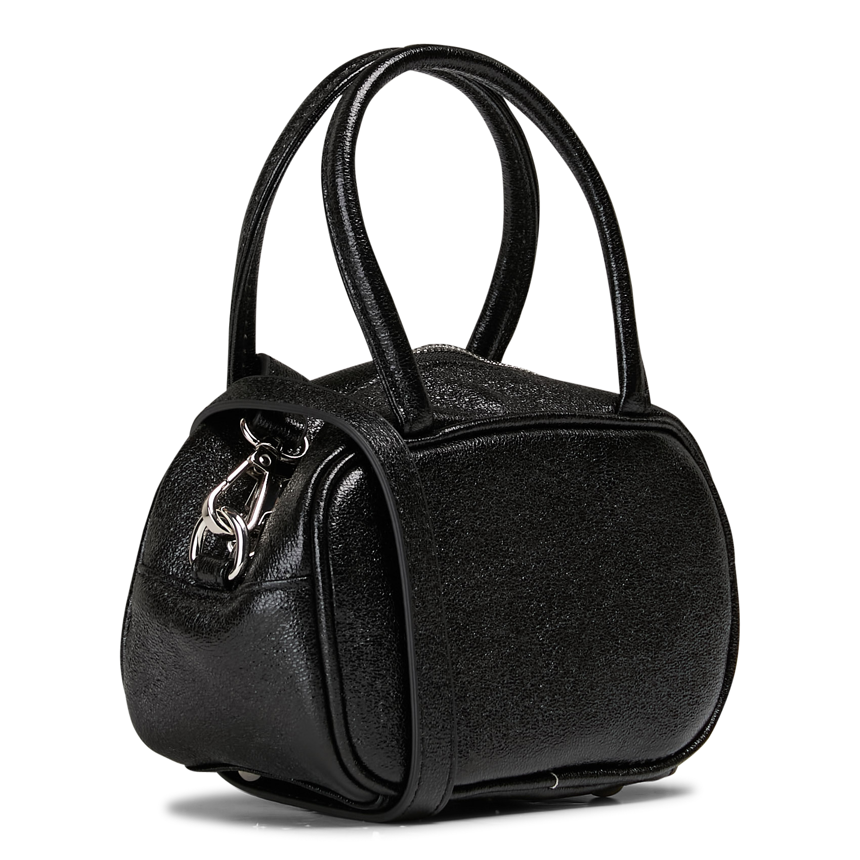 Metallic shoulder bag AU PRINTEMPS PARIS Black