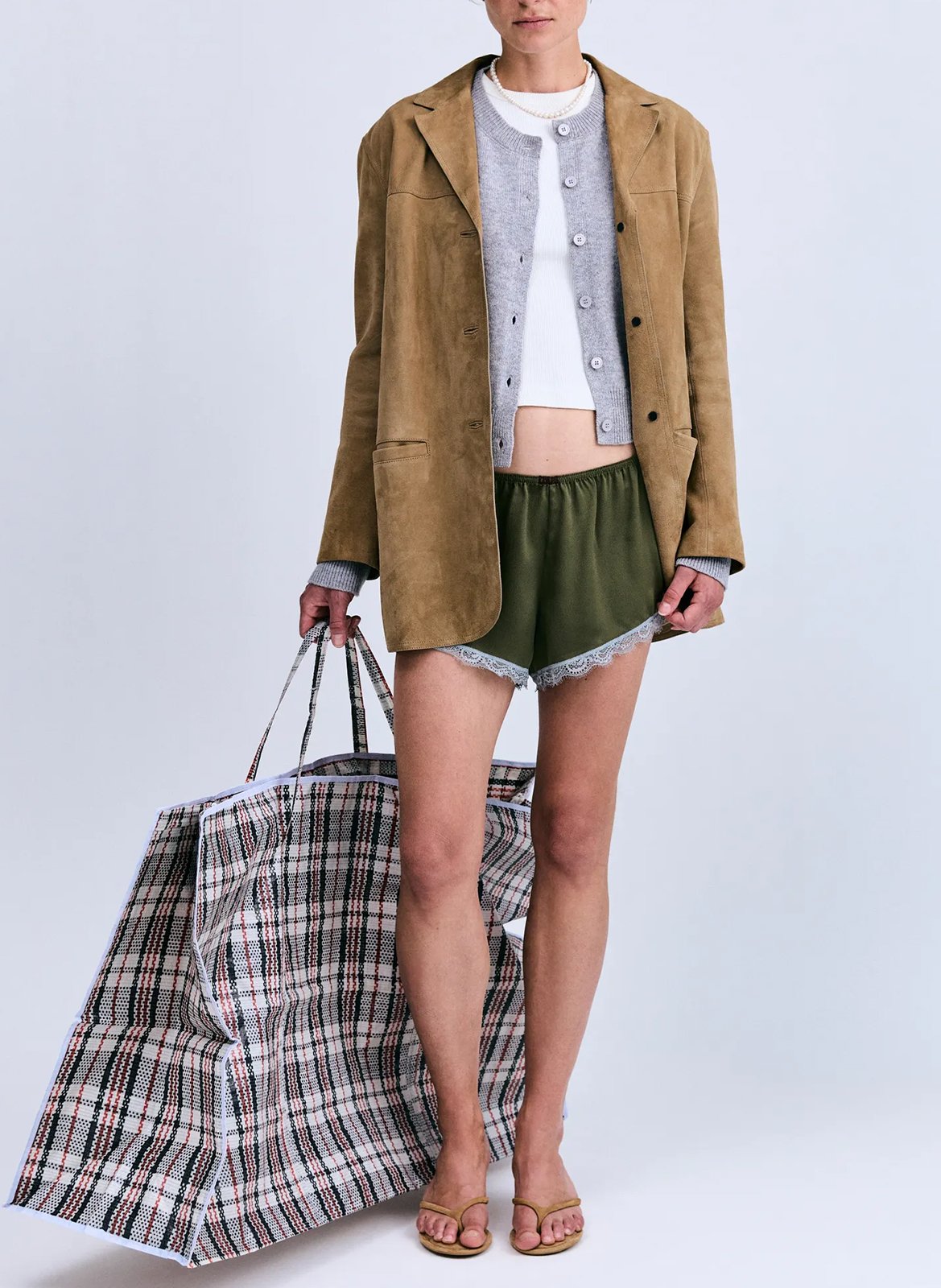 Short satiné LOVE STORIES Vert