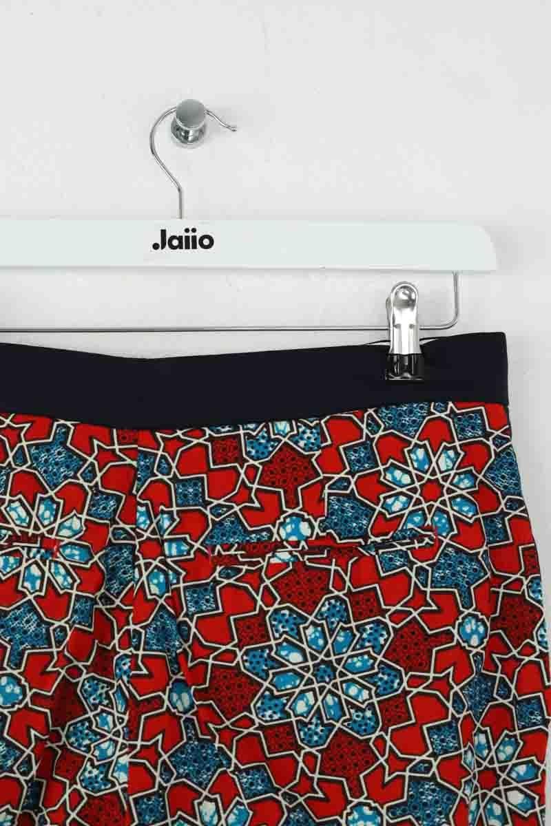 Slim-fit cotton cargo pants CHLOE STORA - SECONDE MAIN Red