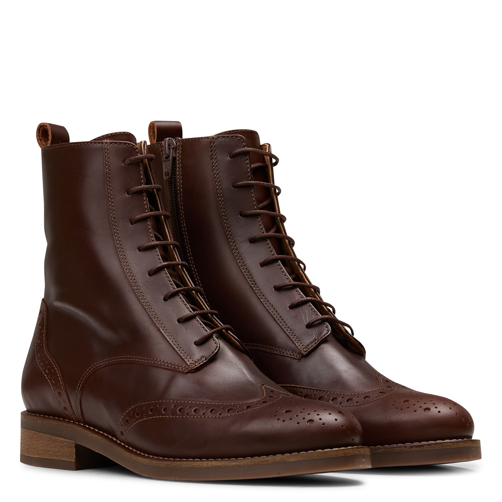 Bottines en cuir MELLOW YELLOW Marron