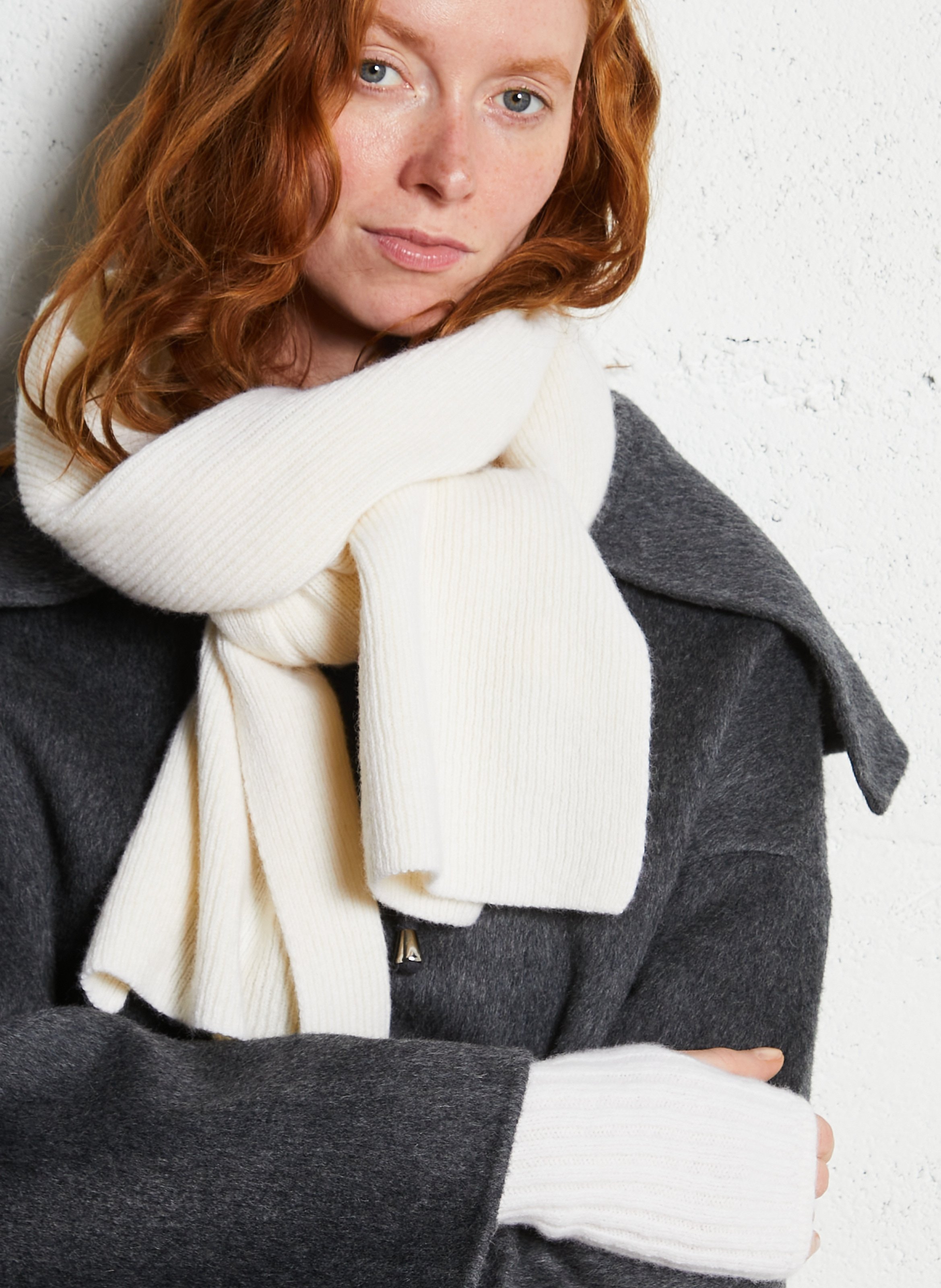 Wool and cashmere blend scarf CEZEMBRE