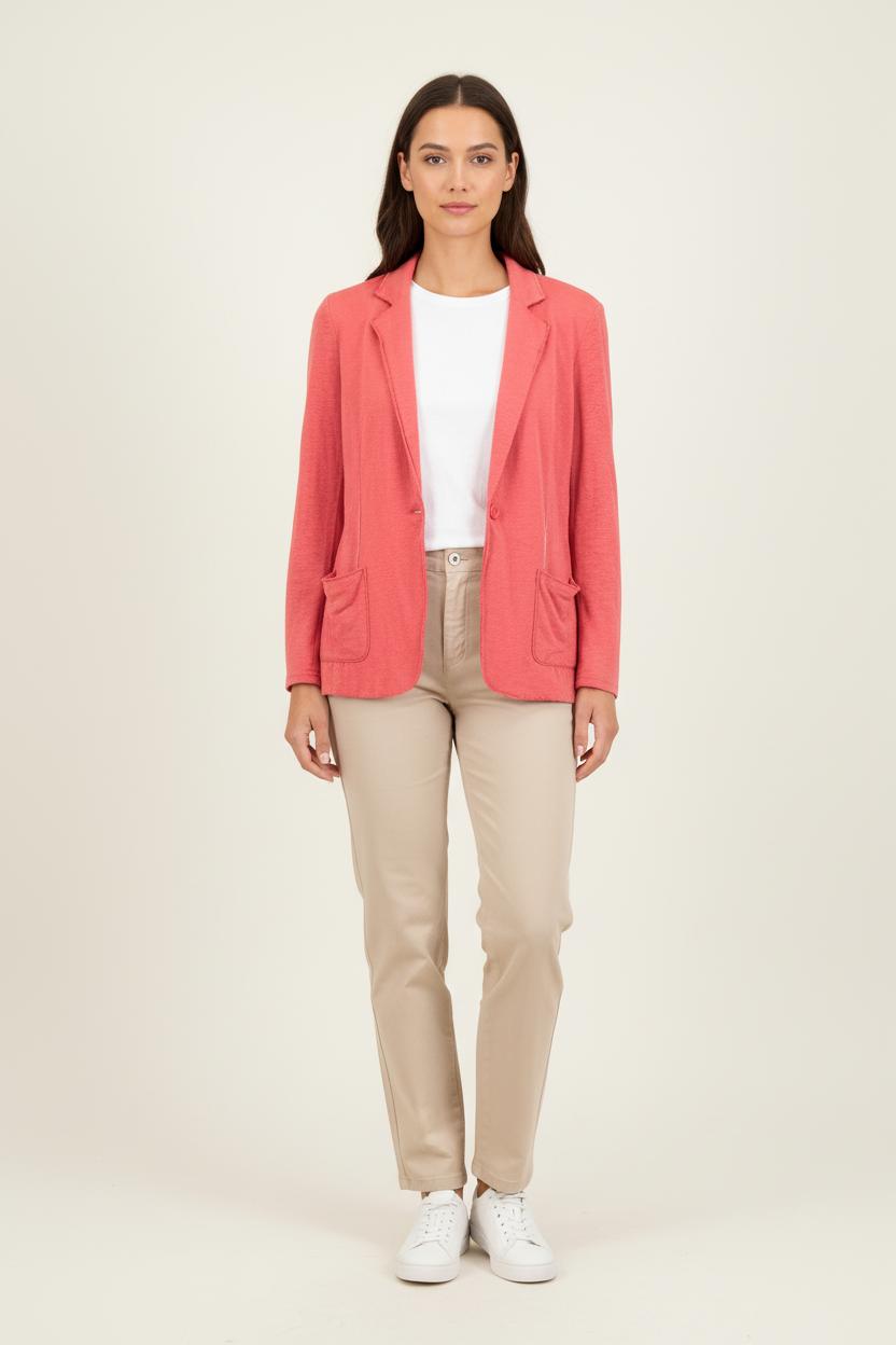 JACKET MAJESTIC FILATURES - SECONDE MAIN Red