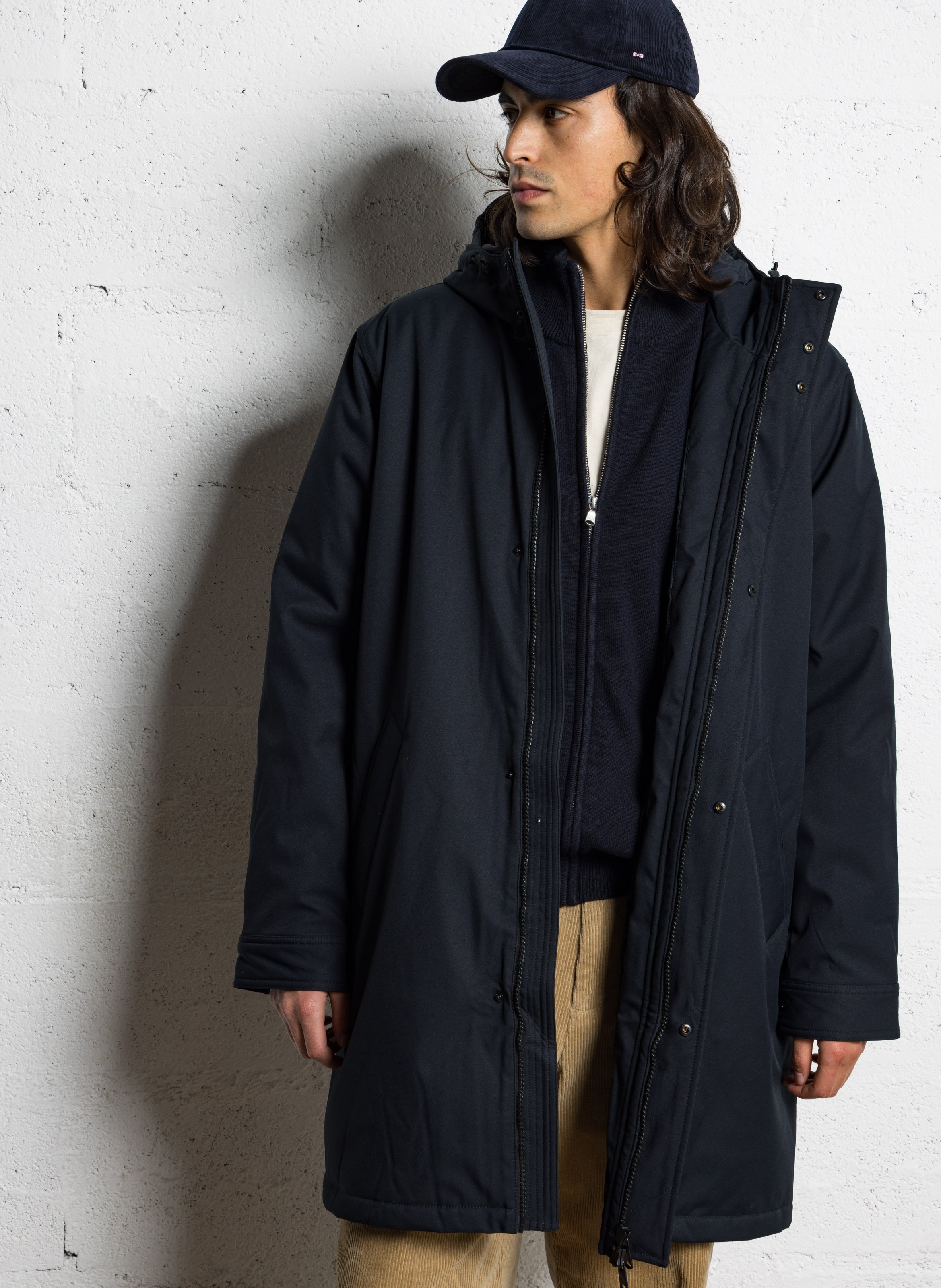 Parka à capuche EDEN PARK Noir