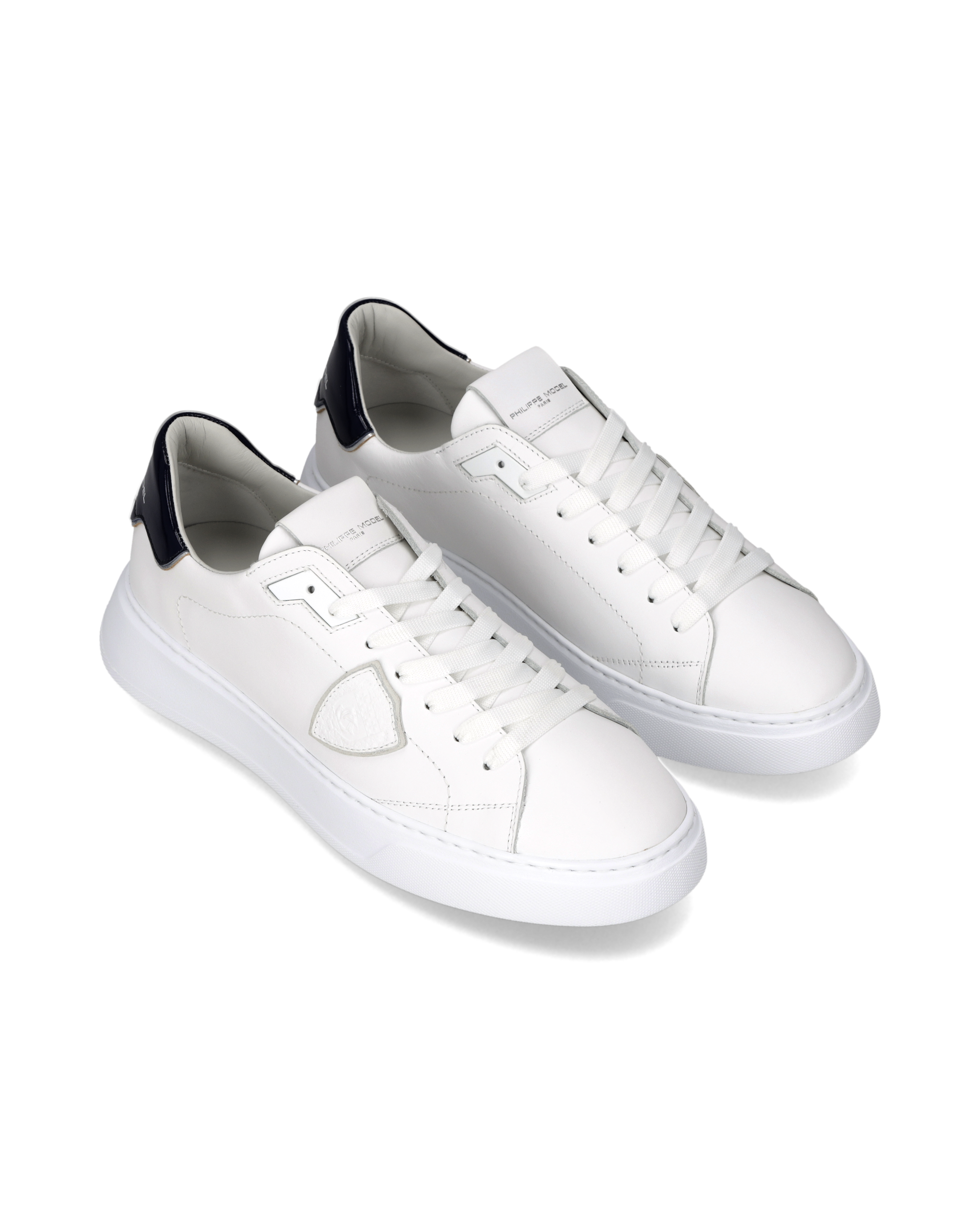 Tennis Temple Sneakers. PHILIPPE MODEL Blue